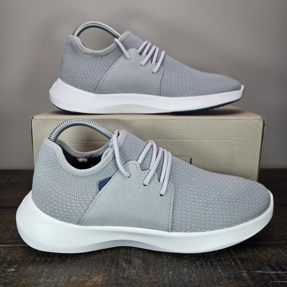 Vessi Everyday Classic Womens Size 8 Waterproof Shoes Lace Up Sneaker Mist Grey